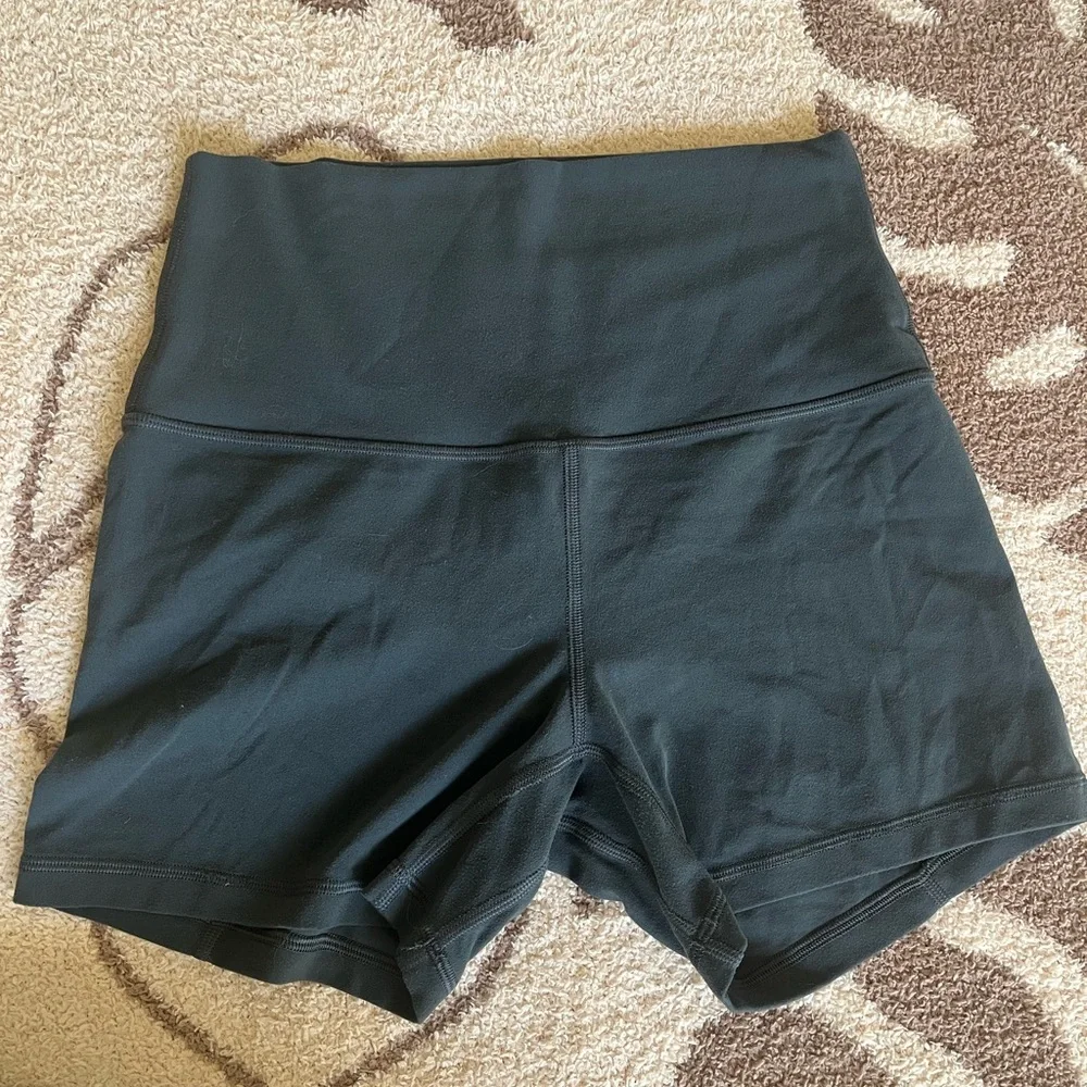 lululemon athletica Align High-Rise Bike Shorts — Oil Grey - Picture 3 of 6